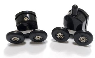 Душевой уголок ABBER Schwarzer Diamant AG30100B-S75B-S75B 100x75см чёрный